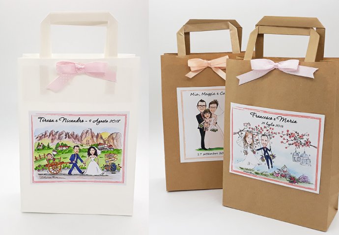 Wedding Bag personalizzata - LOCH your FACE